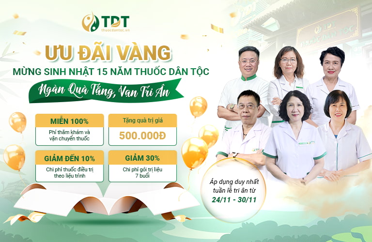 Chương trình tri ân Trung tâm Thuốc dân tộc gửi tặng đến bà con Chương trình tri ân Trung tâm Thuốc dân tộc gửi tặng đến bà con