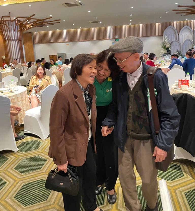 Tôi thực sự rất hạnh phúc khi thấy bệnh nhân khỏe mạnh trở lại, trong lòng vẫn có chúng tôi