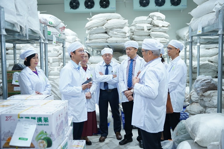 Dược liệu đến tay bà con được kiểm soát nghiêm ngặt từ vùng trồng đến nhà máy Dược liệu đến tay bà con được kiểm soát nghiêm ngặt từ vùng trồng đến nhà máy